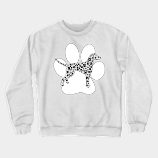 Fun Dalmatian - White Crewneck Sweatshirt